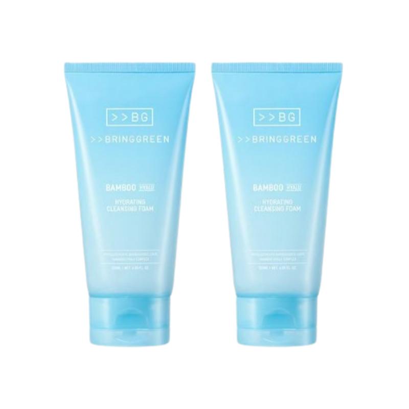 

Bring Green Бамбуковая Гиалу Увлажняющая Очищающая Пенка 120 мл × Набор из 2 штук