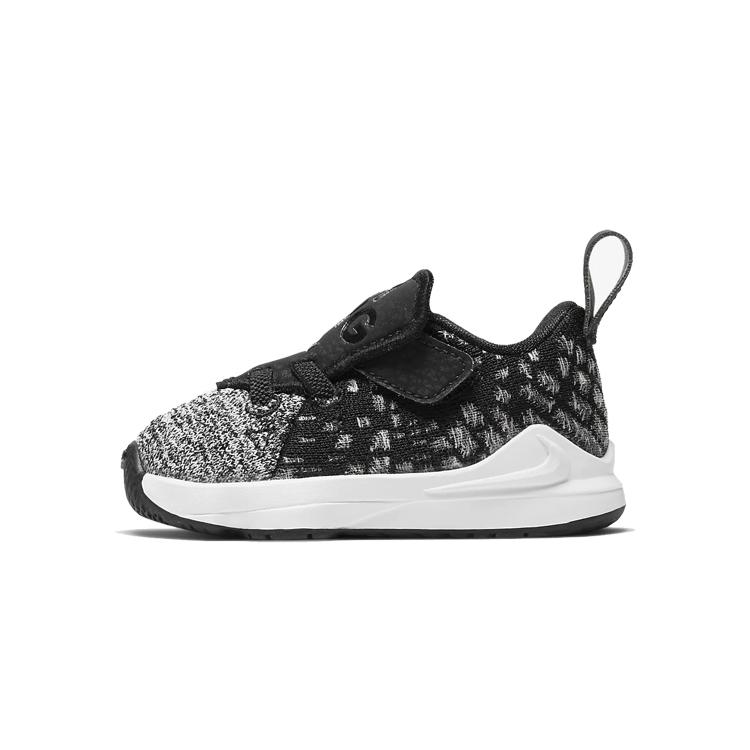 Nike LeBron 17 Black White TD BQ5596-002 8C