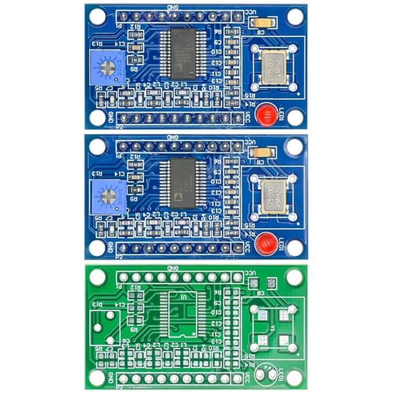 Programmable Function AD9851 Generator Board 180MHz Clock Stability Sine/Square Waveform Output For RF Applications