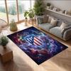 Atletico Madrid Printed Flannel Area Rug Non Slip Soft Polyester Floor Carpet Indoor Decor Mat for Bedroom Living Room Sofa Game Room Home Decoration