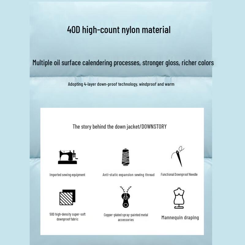 Jinyujie Women's 2024 Winter Short Down Puffer Jacket