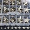 Lots Metal Star Rivets Garment Rock Punk Clothing Accessories Star Rivets Spots Nailhead Leather Craft DIY Studs Spikes Nailhead