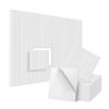 6 Stück 30x30cm Filz-Pinnwand Selbstklebendes Korkbrett Vielseitige Filzplatte Schlafzimmer