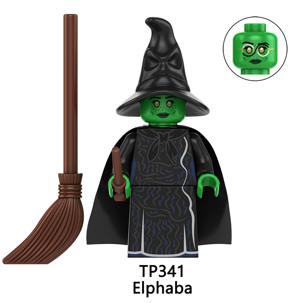 Glinda Elphaba Wicked Assembly Toy With Plastic Blocks And Particles Small