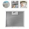 Silver Filter Stainless Steel 1 Pc 400x300x9mm Easy Installation