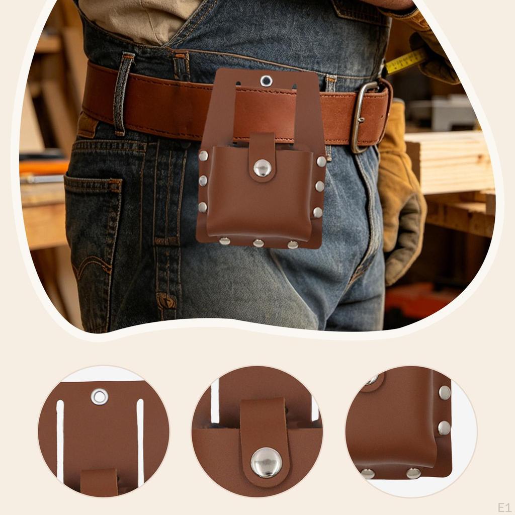 Holder Belt Pouch Made of PU, Practical, Easy to Mount, for Plumbers