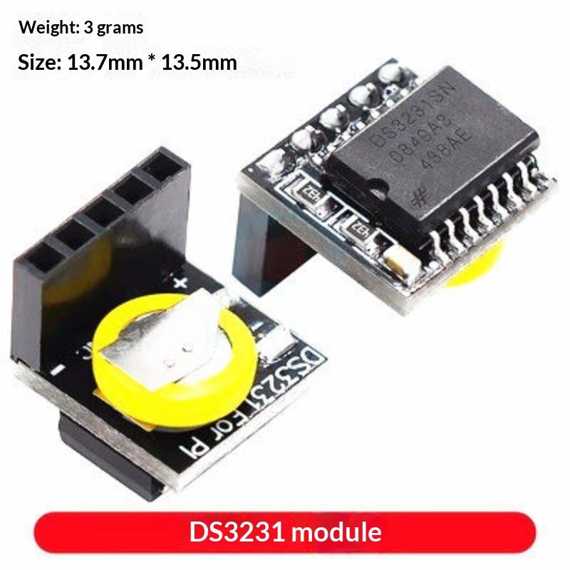 1Pcs High Precision I2C Interface Ds3231 Time Clock Rtc Module With/No Battery For 3.3V/5V Pi For Raspberry