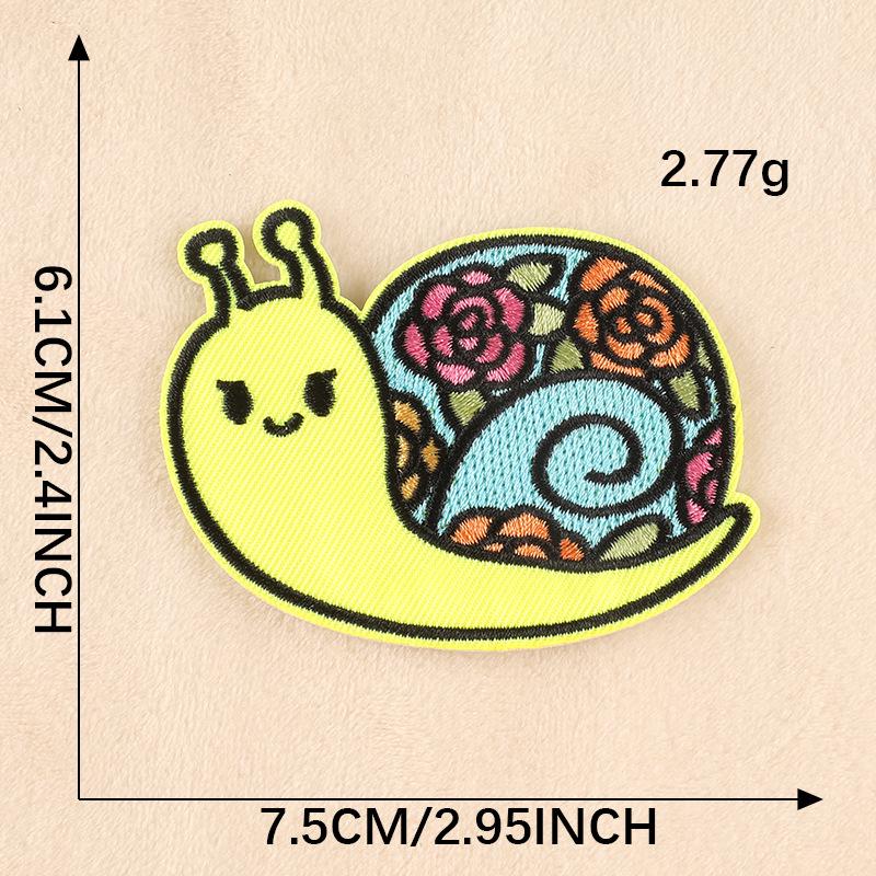 Embroidered Animal & Flower Patches: Turtle, Butterfly & More for Clothes & Accessories