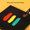 Black Oil Painting Canvas: Stretched, Solid Wood Frame, DIY Hand Painting Board