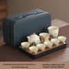 Panda Ru Kiln Ceramic Tea Set