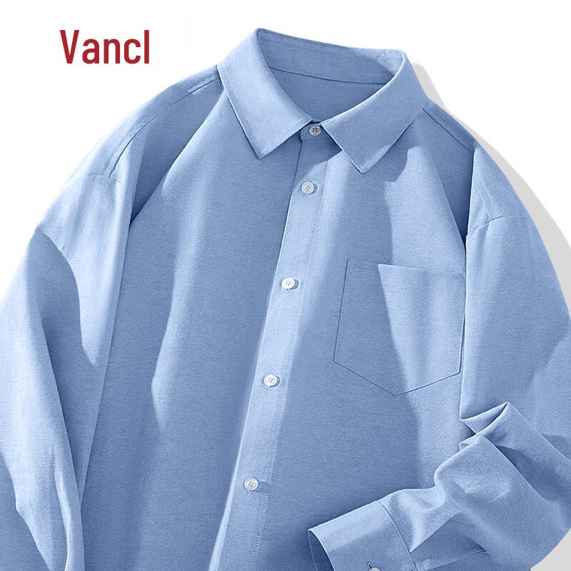 VANCL Men s Oxford Cloth Long Sleeve Shirt 2XL