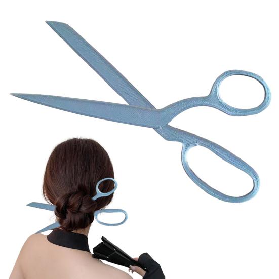 1 Set Scissors Shape Hair Stick Ladies Metal Hairpins Hairstyles Headwear Yoga Makeup Clothing Accessories
