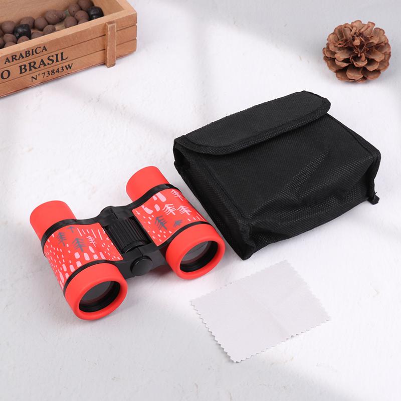 Educational Learning Telescope 4x30 Telescope Children Outdoor Camping Binocular Telescope With Storage Bag Kids Birthday Gifts