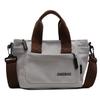 Stylish solid color simple commuter shoulder bag spring new niche casual lightweight messenger bag