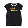 Shortall Short Made In Baby Black [Miki House] Romper, Sleeve, Logo, Plain, Japan, Boys, Girls, Baby, Clothes, Infant, Children's Clothes,