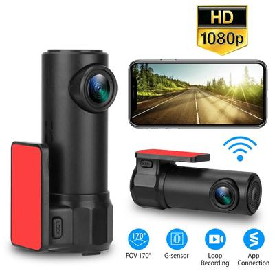 1080p Hd אלחוטי Wifi לרכב Dvr מצלמת Dash Cam G-sensor מקליט וידאו 360 מעלות ראיית לילה מקליט נהיגה