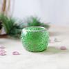 European Style Glass Mosaic Candle Holder, Bar Decoration, Colored Glass Candle Holder Decoration, Creative Candle Cup Ornament