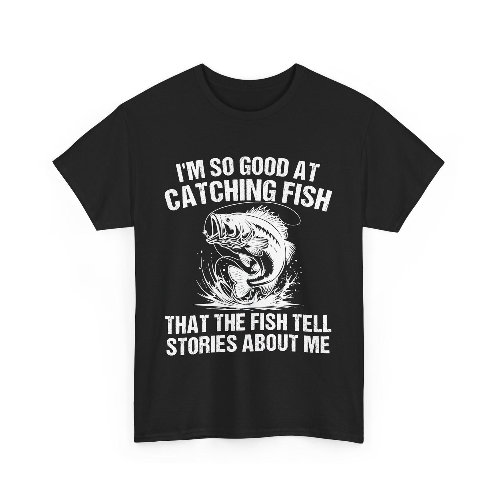 Bass Fishing Angler Funny Fisherman Catching Fish T-shirt S