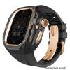 Luxury Modification Kit For Apple Watch Ultra 3 49mm Sport Rubber Strap For iWatch Series Ultra 2 1 49mm Glacier Case Refit Kit