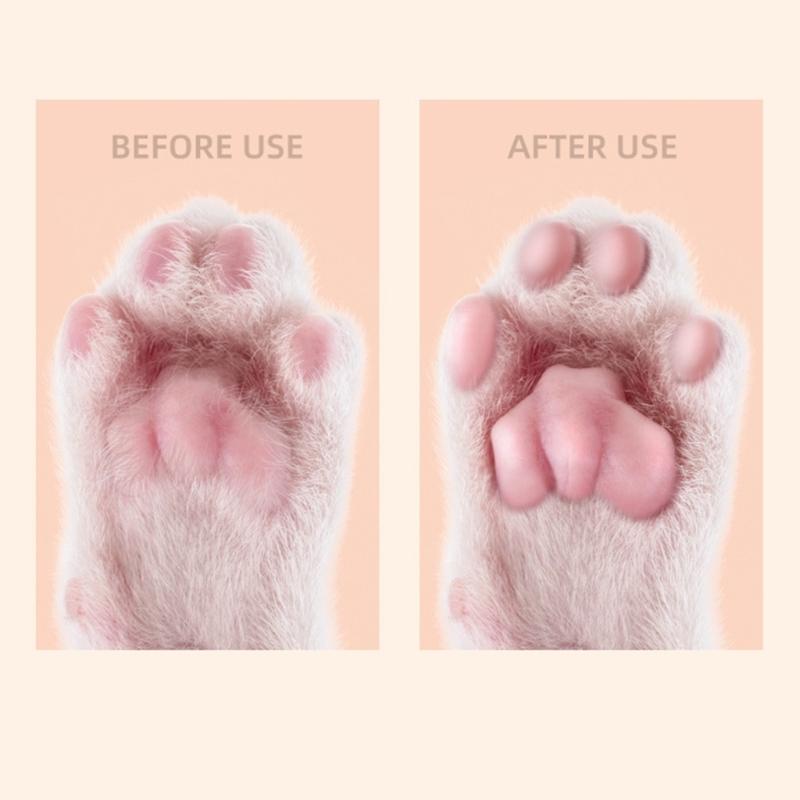 Katzenrasierer Leise Elektrische Haustiertrimmer Rasierer Professionelles Pflegegerät für Dickes Fellhaar Katzen Kleine Große Hunde