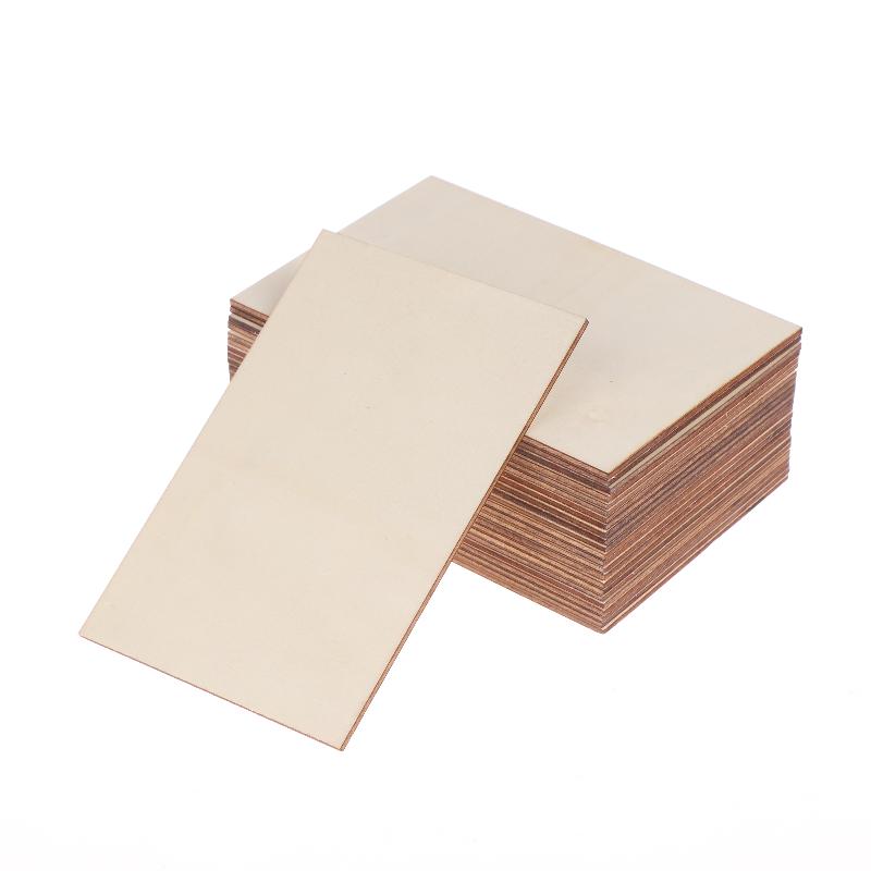 24Pcs Boxwood Sheets Basswood For Laser Cutting And Engraving,For Crafts, Diy Ornaments Model, Wood Burning