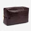 Moderne Neue PU-Leder Damen Kosmetiktasche Reißverschluss Große Kapazität Wasserdicht Reise Make-up Aufbewahrungstasche Organizer Koffer