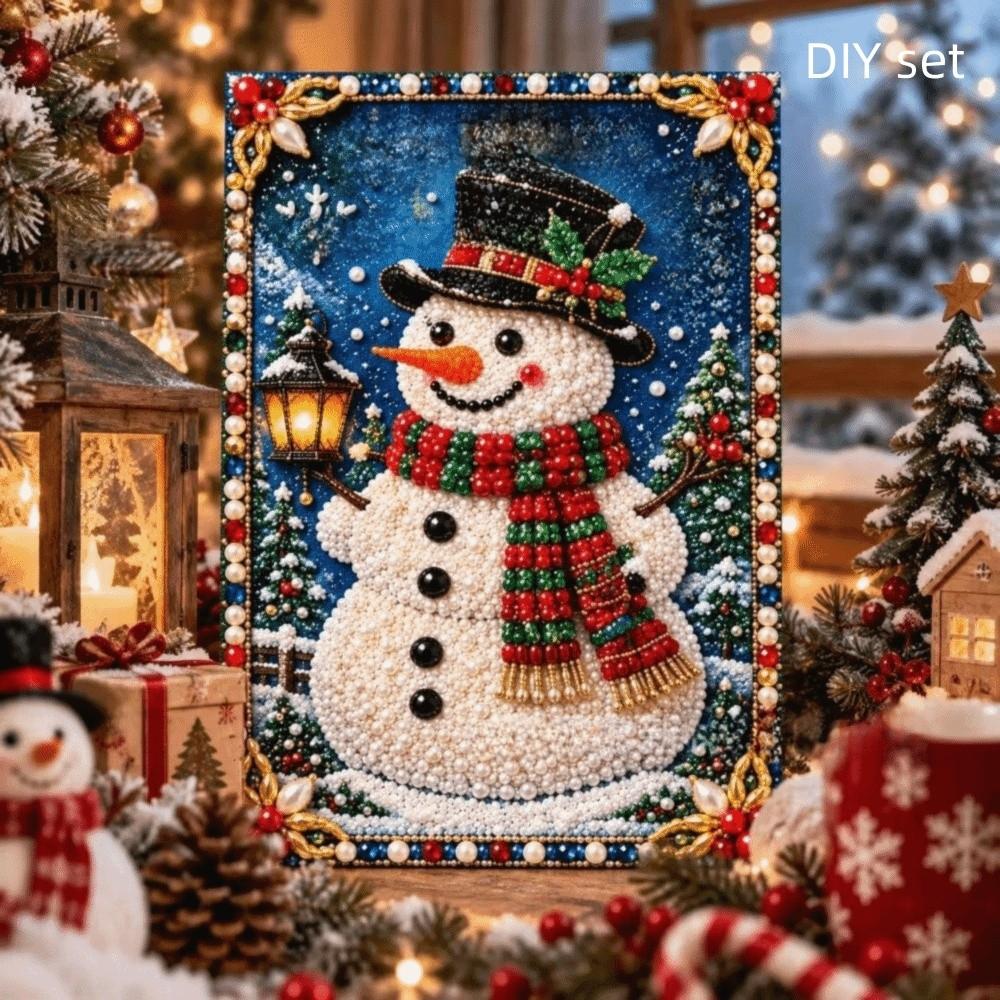Sun Catcher DIY Pearl Painting Kit Acrylic Christmas Hanging Decoration Porch Decoration