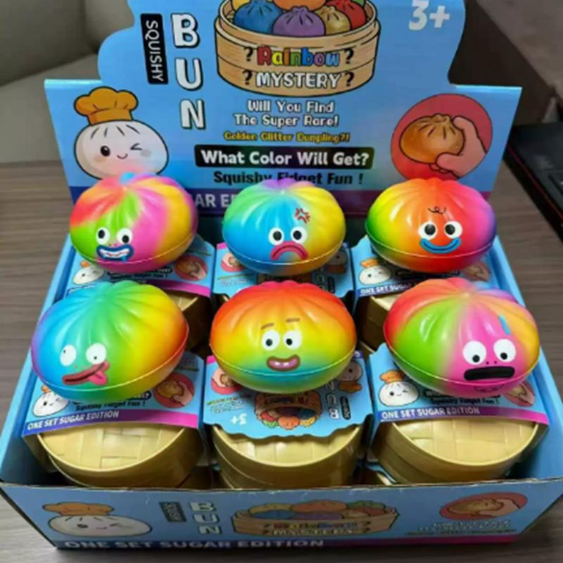 

Toys Squishy Dumpling Stress Relief Simulation Dumpling Squeeze Decompression Fidget Gift Presents Ball Squishy Ornament Party Favors