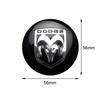 4PCS 56mm 60mm Car Wheel Center Cap Logo Hub Badge Rims Cover For Dodge Durango Dakota Neon Caliber SXT Nitro Ram1500 Avenger