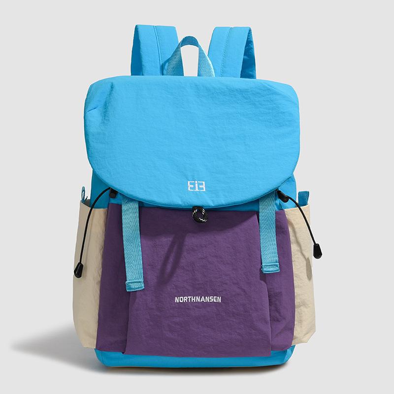 Schoolbag New Travel Backpack Women's Simple Leisure Large Capacity Mountain Outdoor Hiking Light Backpack Men