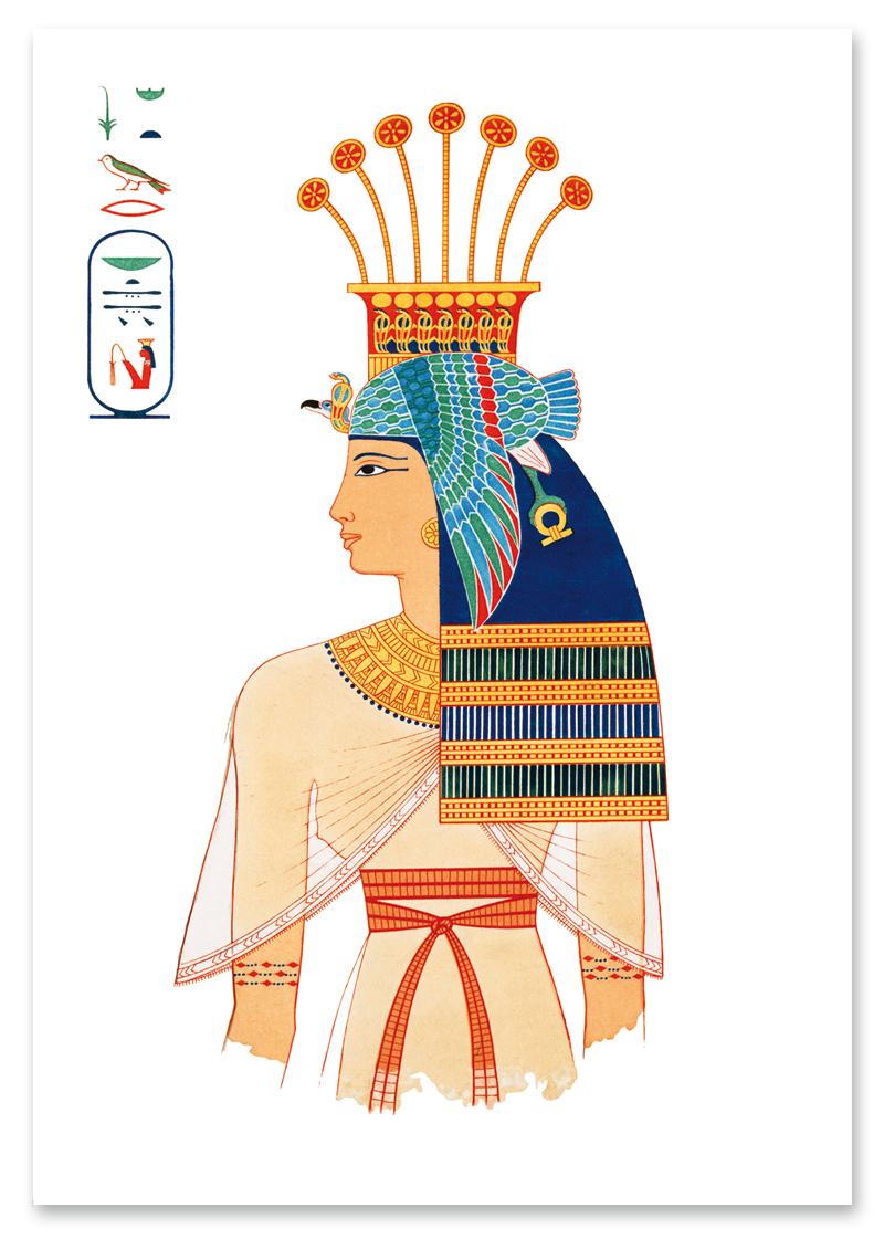 

Плакат картини Єгипет портрет Клеопатра фараон 50x70 cm