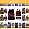 Bbq Dream Ena Pattern Childrens Backpack Lunch Bag Pen Case Set Schoolbag Gift