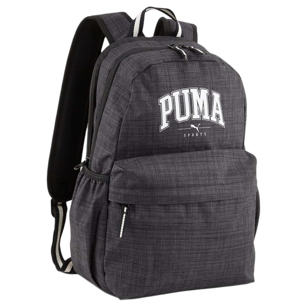 Puma Casual Sports Large Capacity Fabric Backpack Medium Size Unisex Backpacks Black 090716-01
