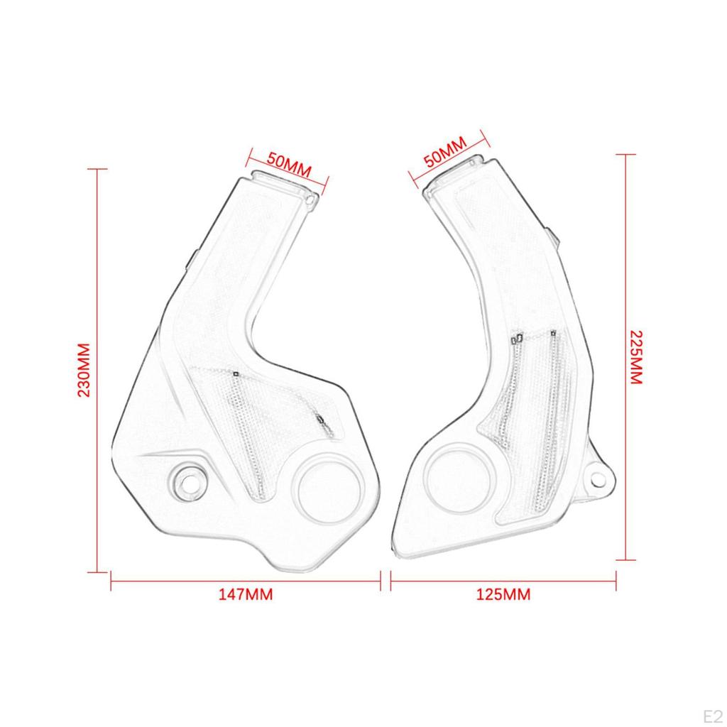 Motorcycle Frame Guard Accessory Easy To Install Replace Premium Professional Portable Spare Parts