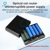 DC UPS 6x18650 Li-ion Battery Soldering-free Power Box Diy Kit Optical Cat Router Uninterruptible Power Supply Box 5V9V12V
