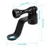 Adjustable Motorcycle Rearview Mirror Camera Mount for 9/8/7/6/5/4 Devices 11mm Hole Camera Mount Accessory