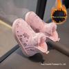Children's Fleece-Lined Winter Snow Boots: Thick Cotton, Slip-On, Non-Slip, for Boys & Girls