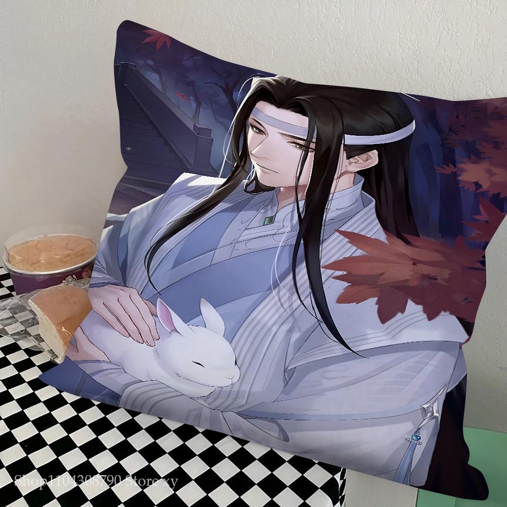 Anime Grandmaster Mo Dao Zu Shi MDZS Pillow Bedroom Sofa Leisure Comfort Cushion Car Living Room Home Decoration