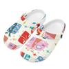 For Women Men EVA Water Shoes Printed Soft Comfort Soft Slip On Water Friendly Shower Pool Beach Bathroom Beach Sandals Home Use