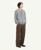 Intempomood Cottage Round Neck Cardigan_Gray