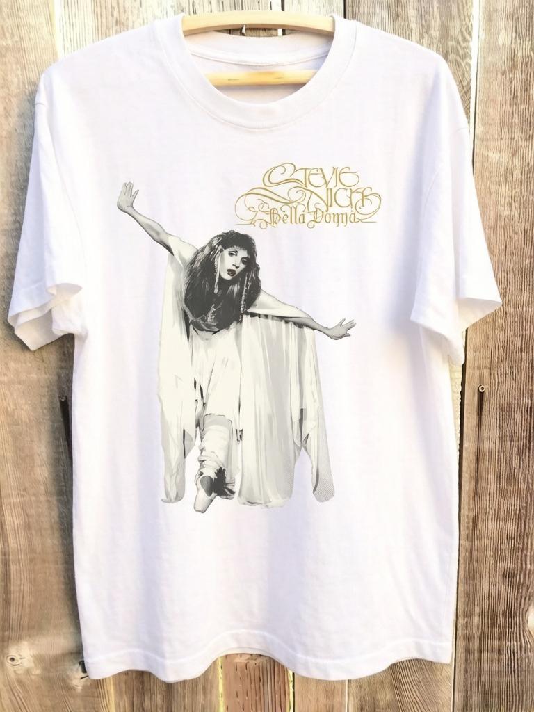 

Stevie Nicks Bella Donna Graphic TShirt Unisexs and Womens 80s and 90s Print TShirt Summer Casual Y2K Top Harajuku TShirt 4XL
