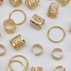 80Pcs Dreadlock Hair Accessories Open Design Easy To Wear Braided Hair Beads Rings