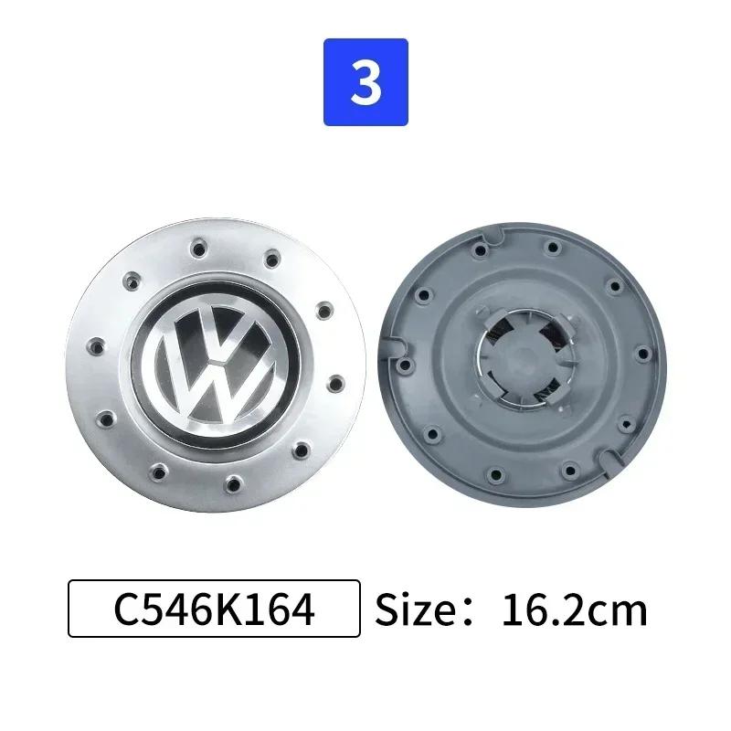 4pcs 3BD601149B C8052K150 C1007K148 XW0609-15 C7072K143 C5067K144 Car Logo Wheel Center Cap Hub Covers Badge for Volkswagen VW