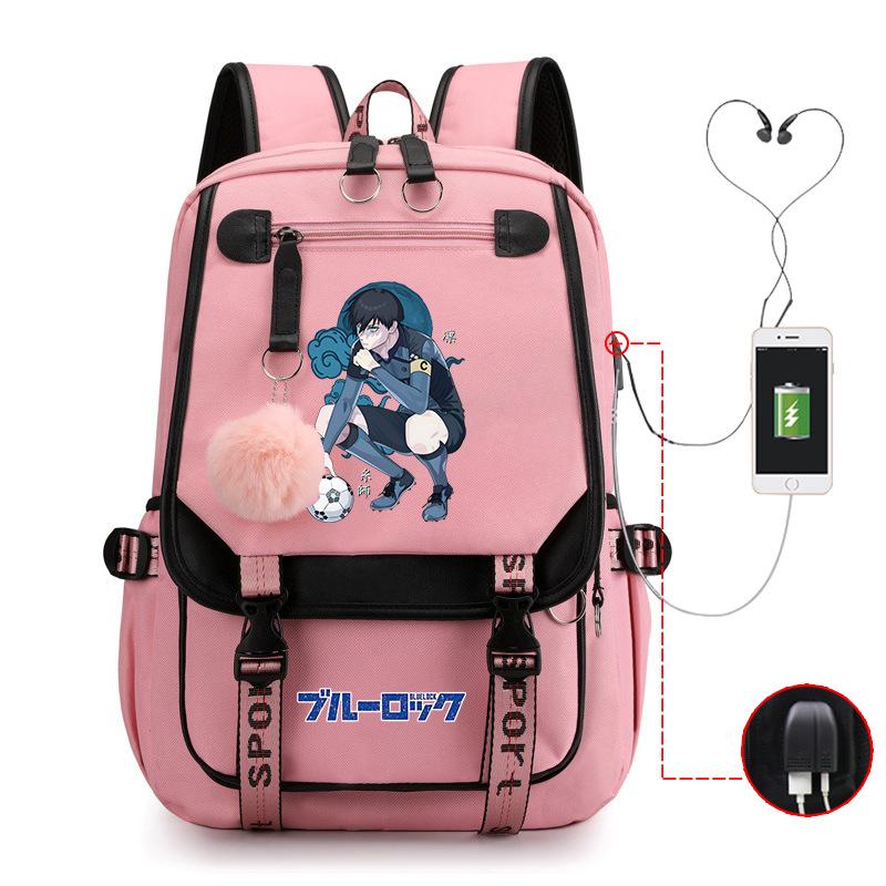 Blue Prison Anime Peripheral Ridge Backpack Seijiro Fashion Student School Bag Large Capacity