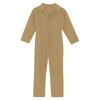 Kinder Jungen Langarm Overall Jumpsuit Umlegekragen Frontreißverschluss Einfarbig Stilvolles Outfit