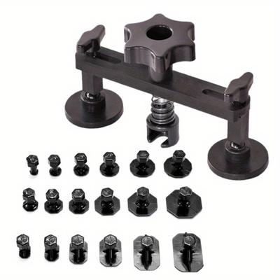 19pcs/set Car Dent Repair Tool Fix 18Pcs Pullers Tabs Removal Pulling Bridge Pullers