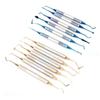 6 Teile/satz Dental Instrument Komposit Füllung Spachtel Titan Überzogene Kopf Füllstoff
