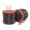 Outdoor Camping National Style Folding Toilet Paper Tissue Case Holder Portable Travel Napkin Storage Bag Durable Box
