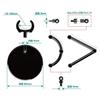 GOOD SMILE COMPANY Simple Stand mini x4 BLACK (for Small & Chibi Figures)