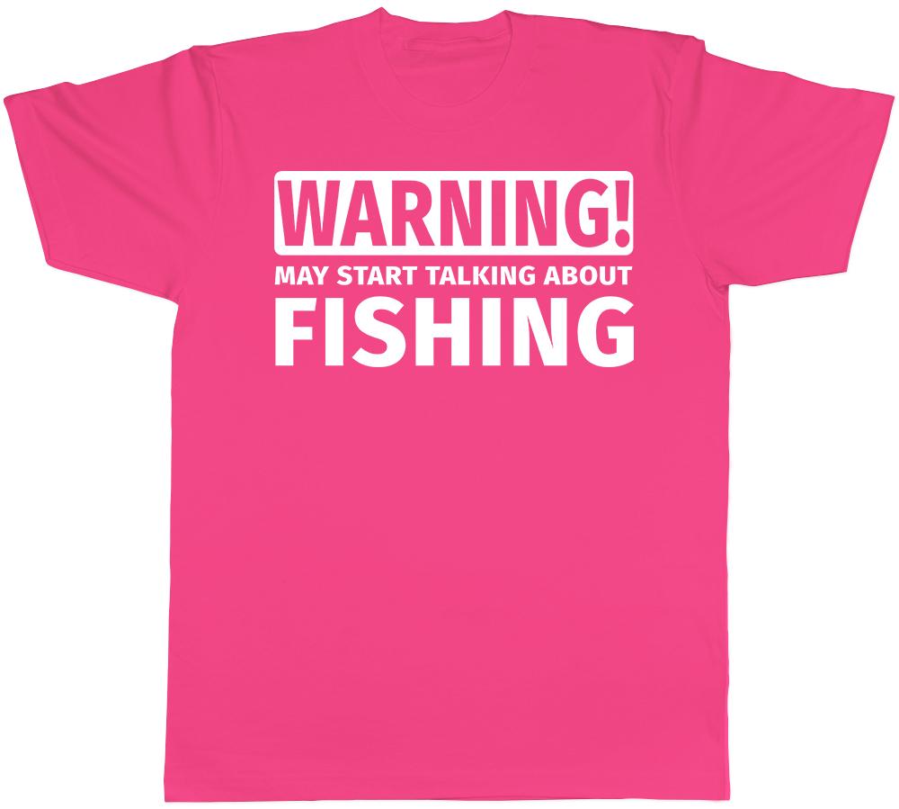 Warning May Start Talking About Fishing Unisexs Unisexs TShirt